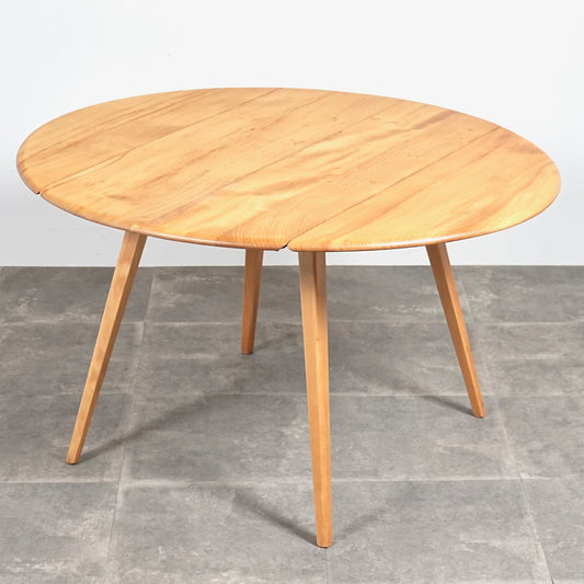 【ERCOL】ヴィンテージ ドロップリーフテーブル(メープル)