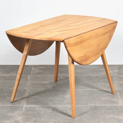【ERCOL】ヴィンテージ ドロップリーフテーブル(メープル)