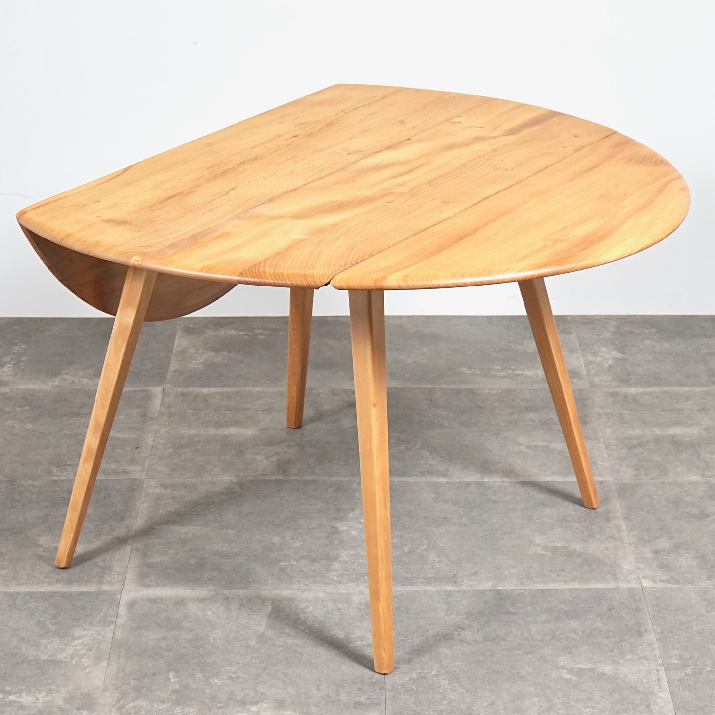 【ERCOL】ヴィンテージ ドロップリーフテーブル(メープル)