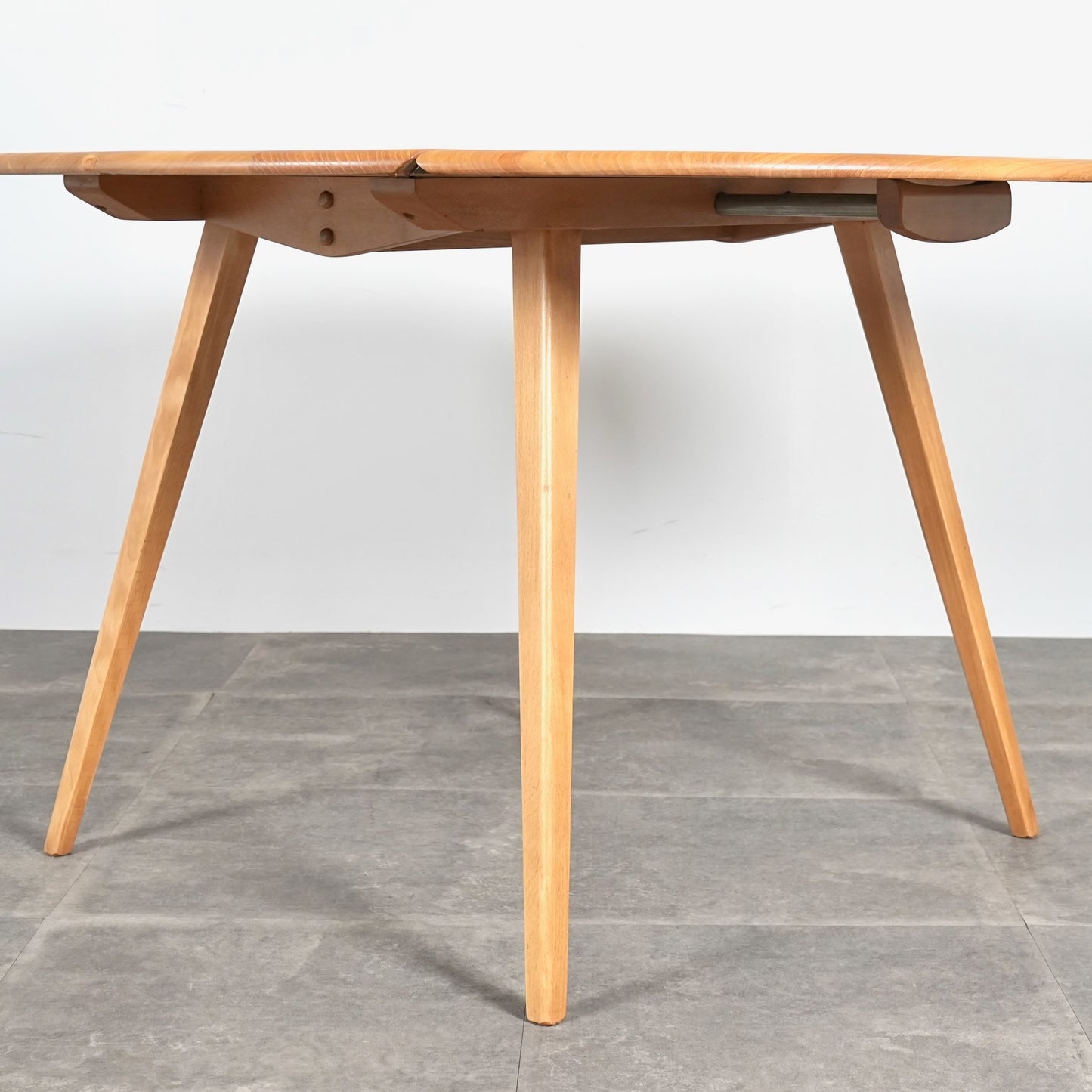 【ERCOL】ヴィンテージ ドロップリーフテーブル(メープル)