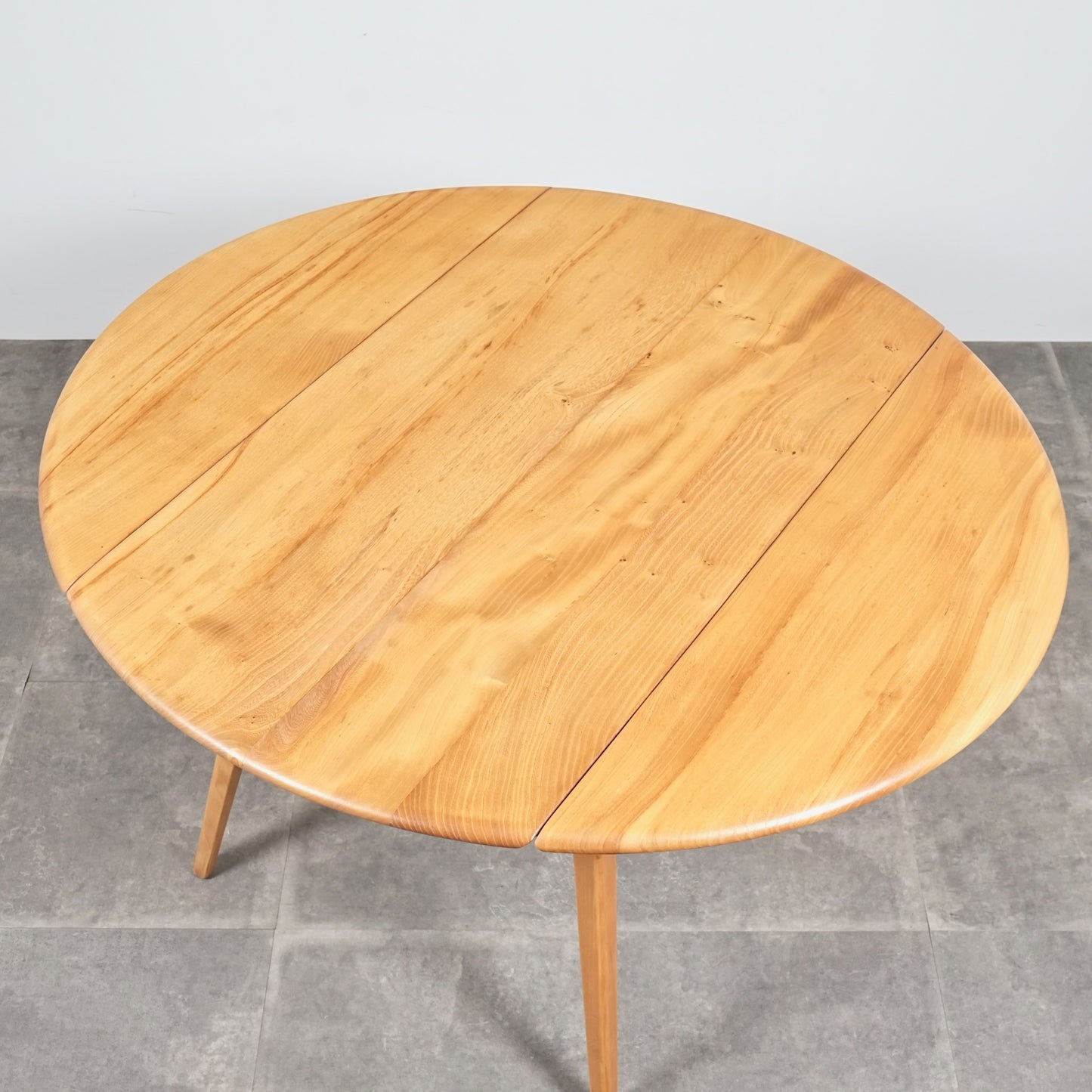 【ERCOL】ヴィンテージ ドロップリーフテーブル(メープル)