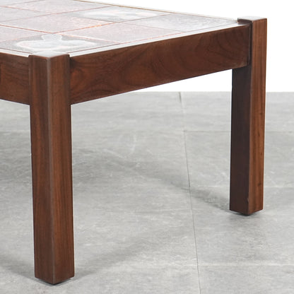 イギリスヴィンテージ タイルトップ ローテーブル