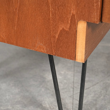 【NATHAN】ヴィンテージ キャビネット(ヘアピンカスタム)