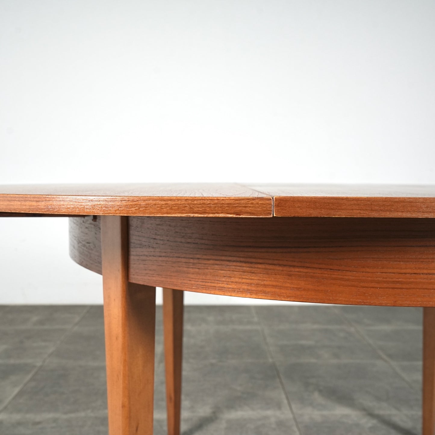 イギリスヴィンテージ エクステンション ラウンドテーブル