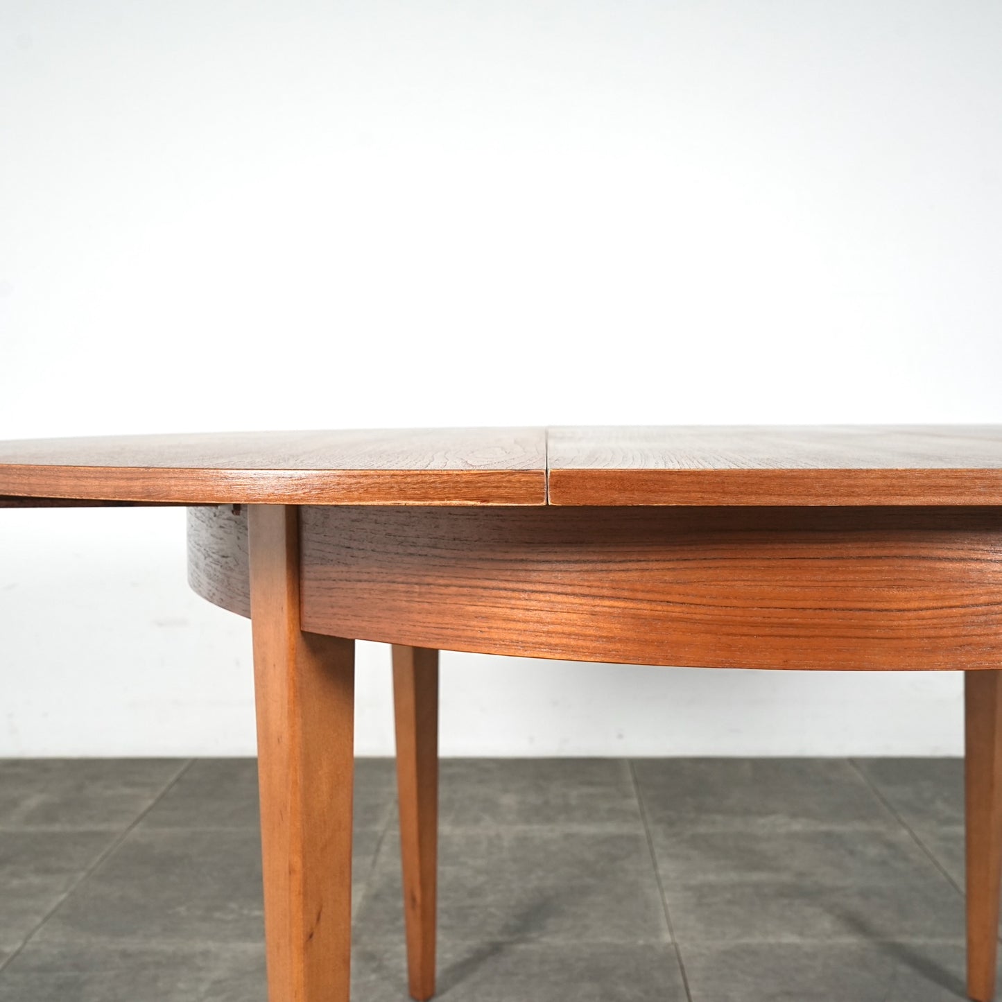 イギリスヴィンテージ エクステンション ラウンドテーブル