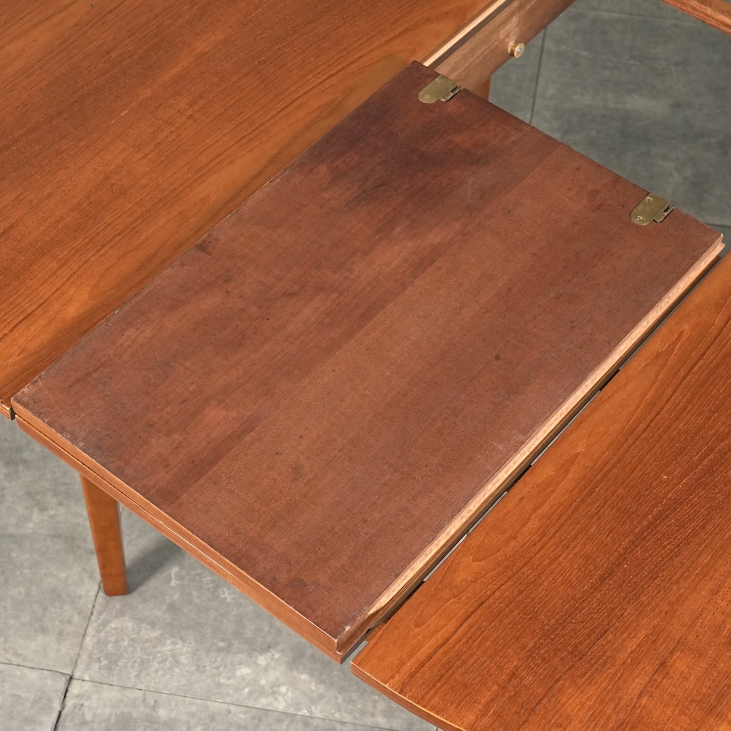 イギリスヴィンテージ エクステンション ラウンドテーブル