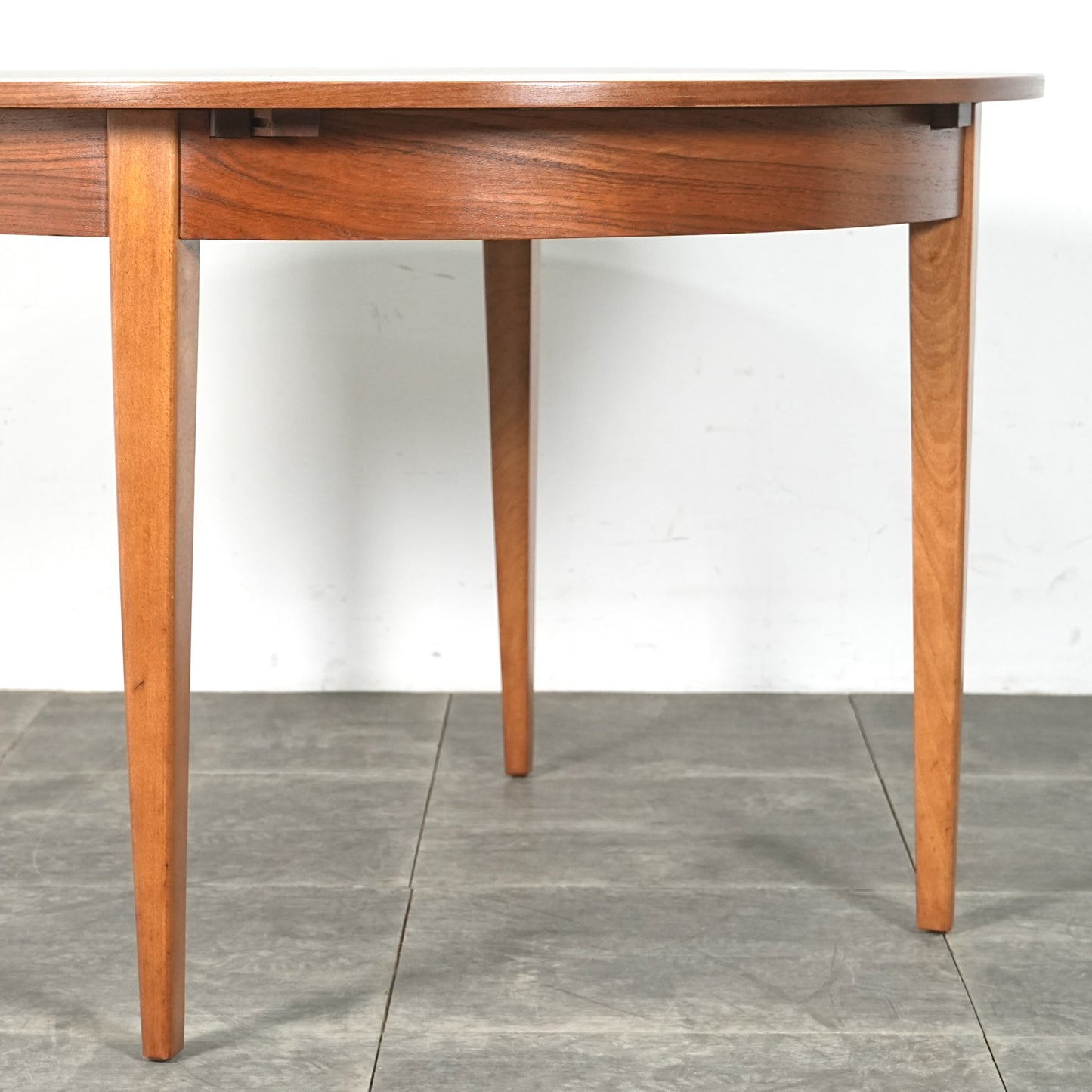 イギリスヴィンテージ エクステンション ラウンドテーブル