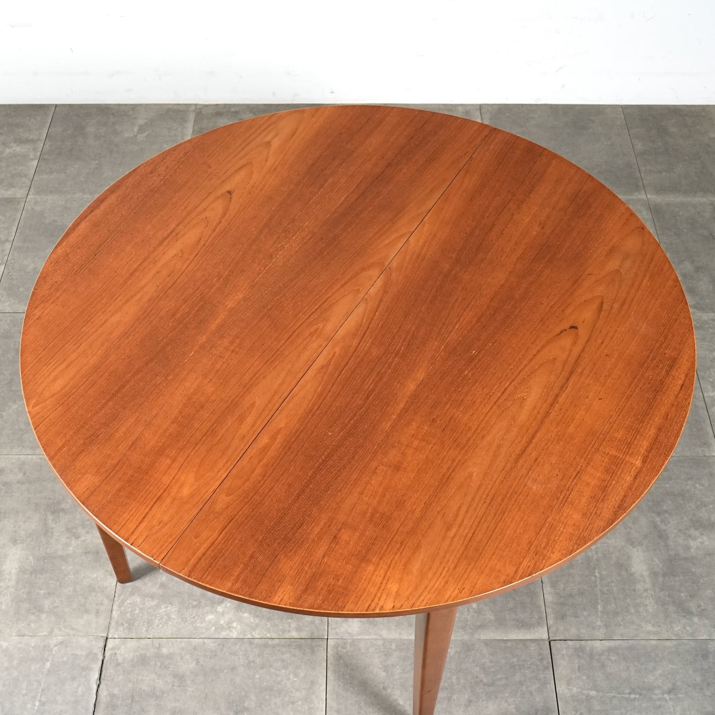 イギリスヴィンテージ エクステンション ラウンドテーブル