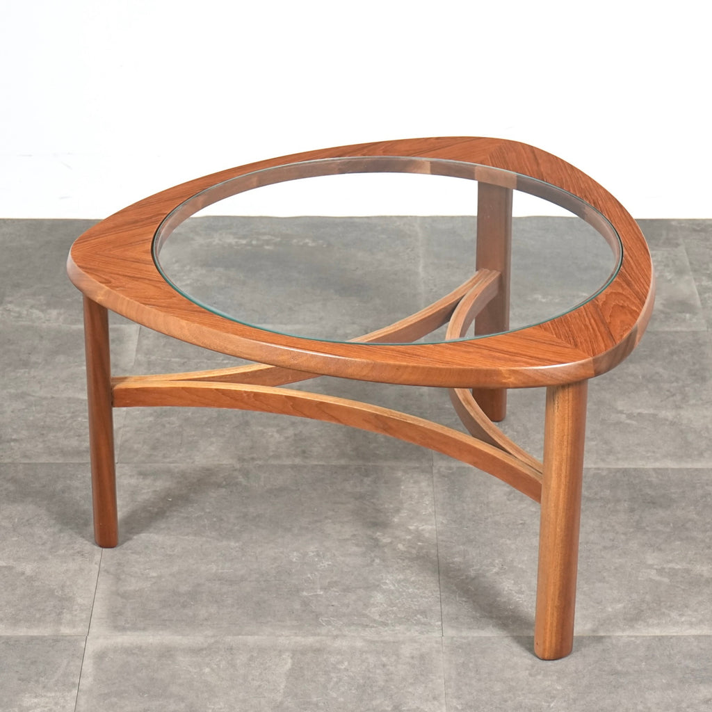 【NATHAN】ガラストップ コーヒーテーブル