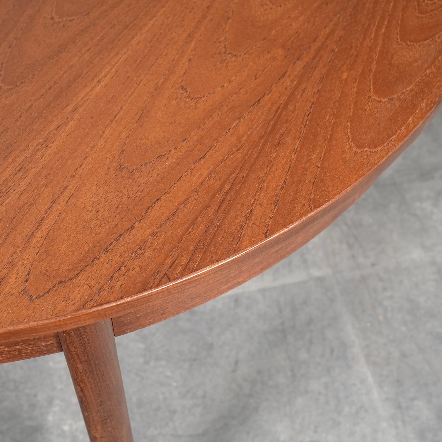 イギリスヴィンテージ エクステンション ラウンドテーブル