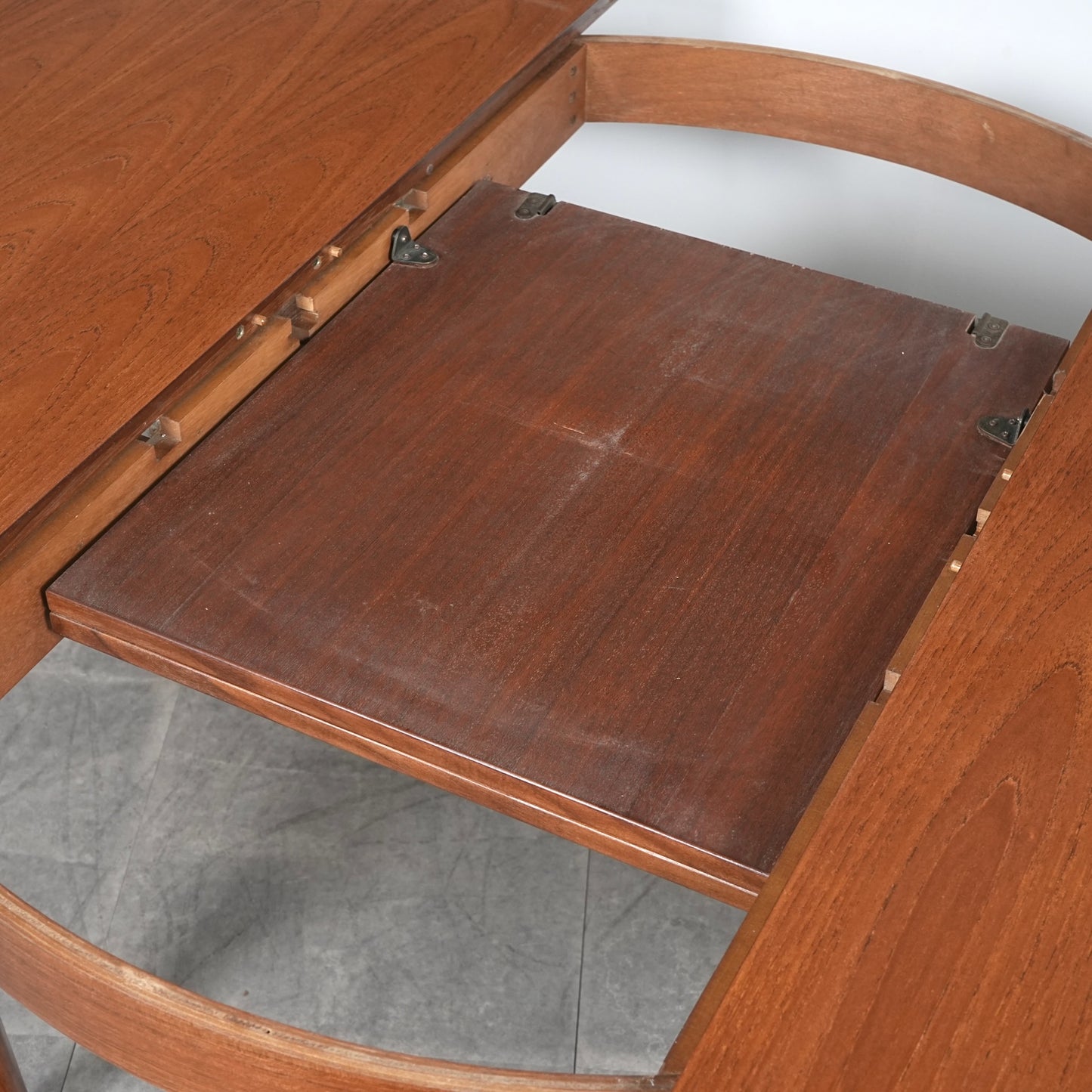 イギリスヴィンテージ エクステンション ラウンドテーブル