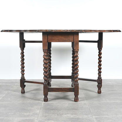 英国アンティーク ゲートレッグテーブル