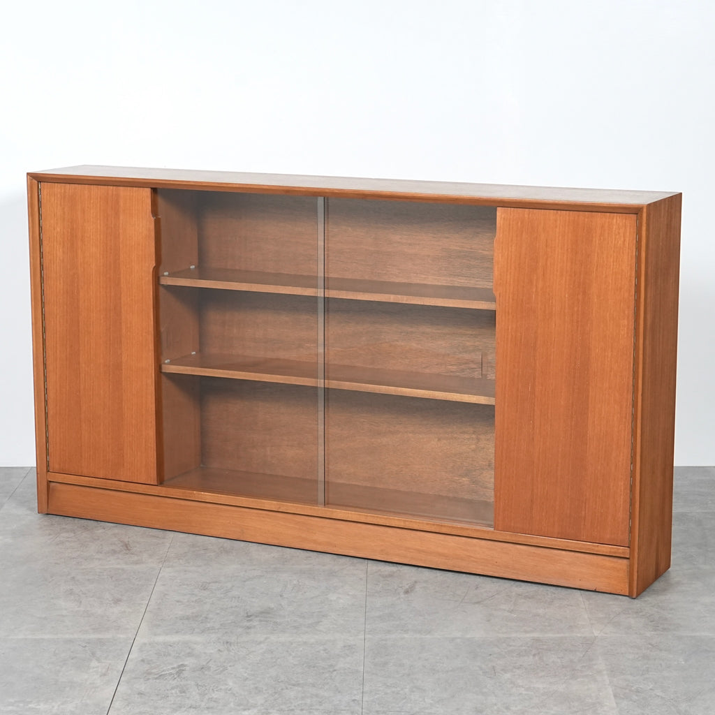 【Herbert E Gibbs】ヴィンテージ ガラスキャビネット