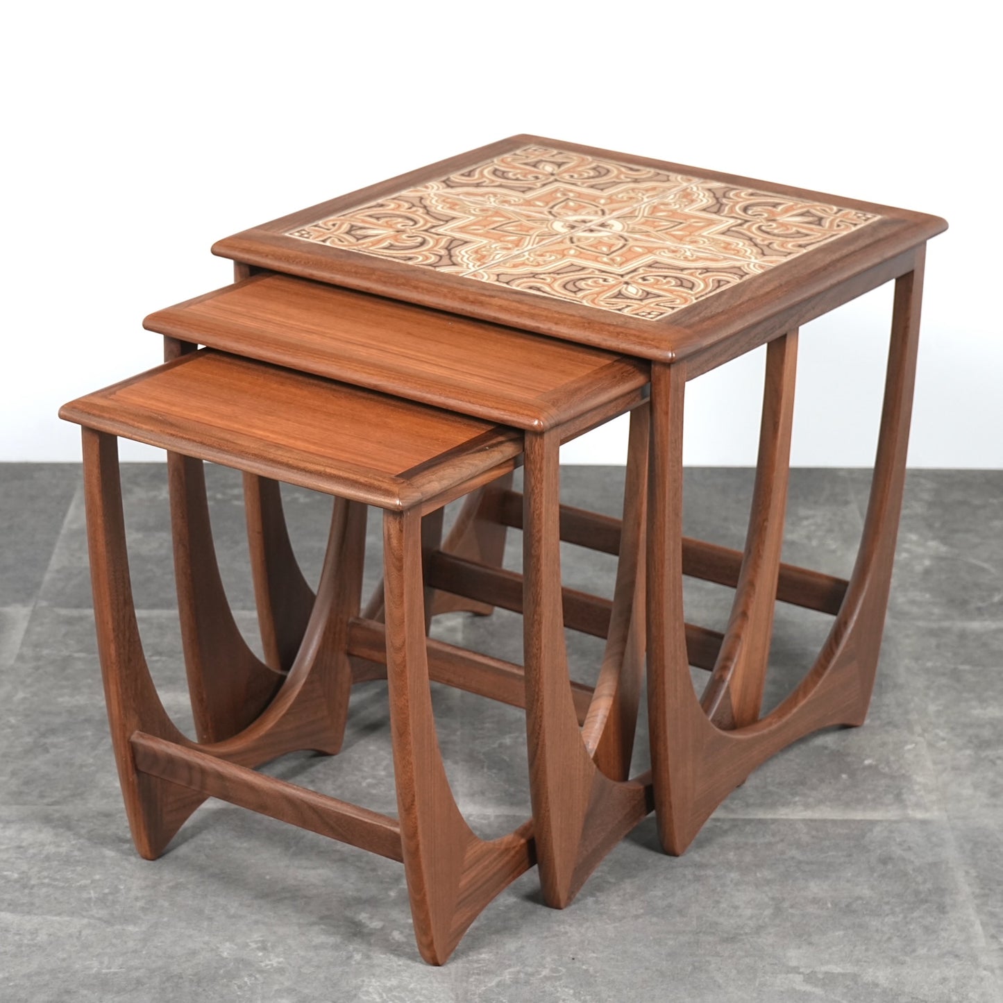 【G-PLAN】ASTRO タイルトップネストテーブル