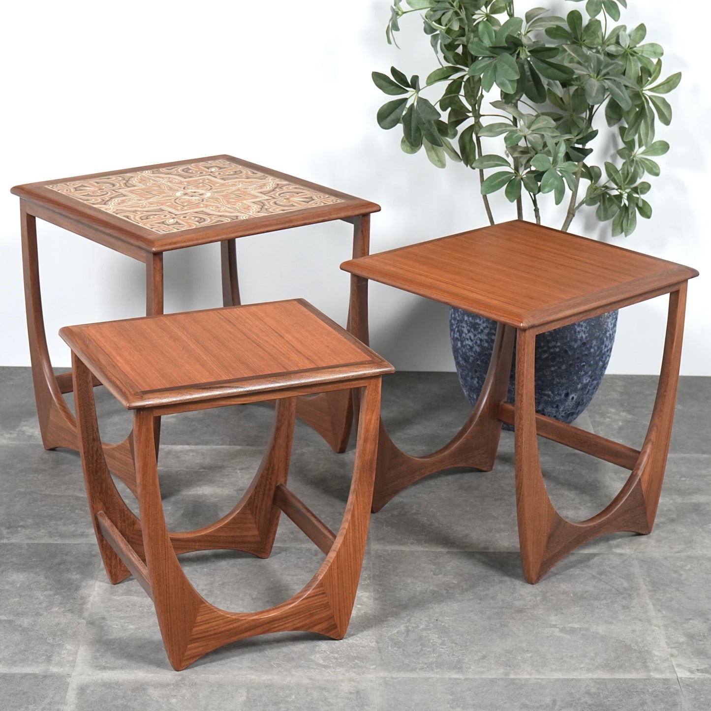 【G-PLAN】ASTRO タイルトップネストテーブル