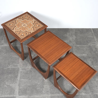 【G-PLAN】ASTRO タイルトップネストテーブル