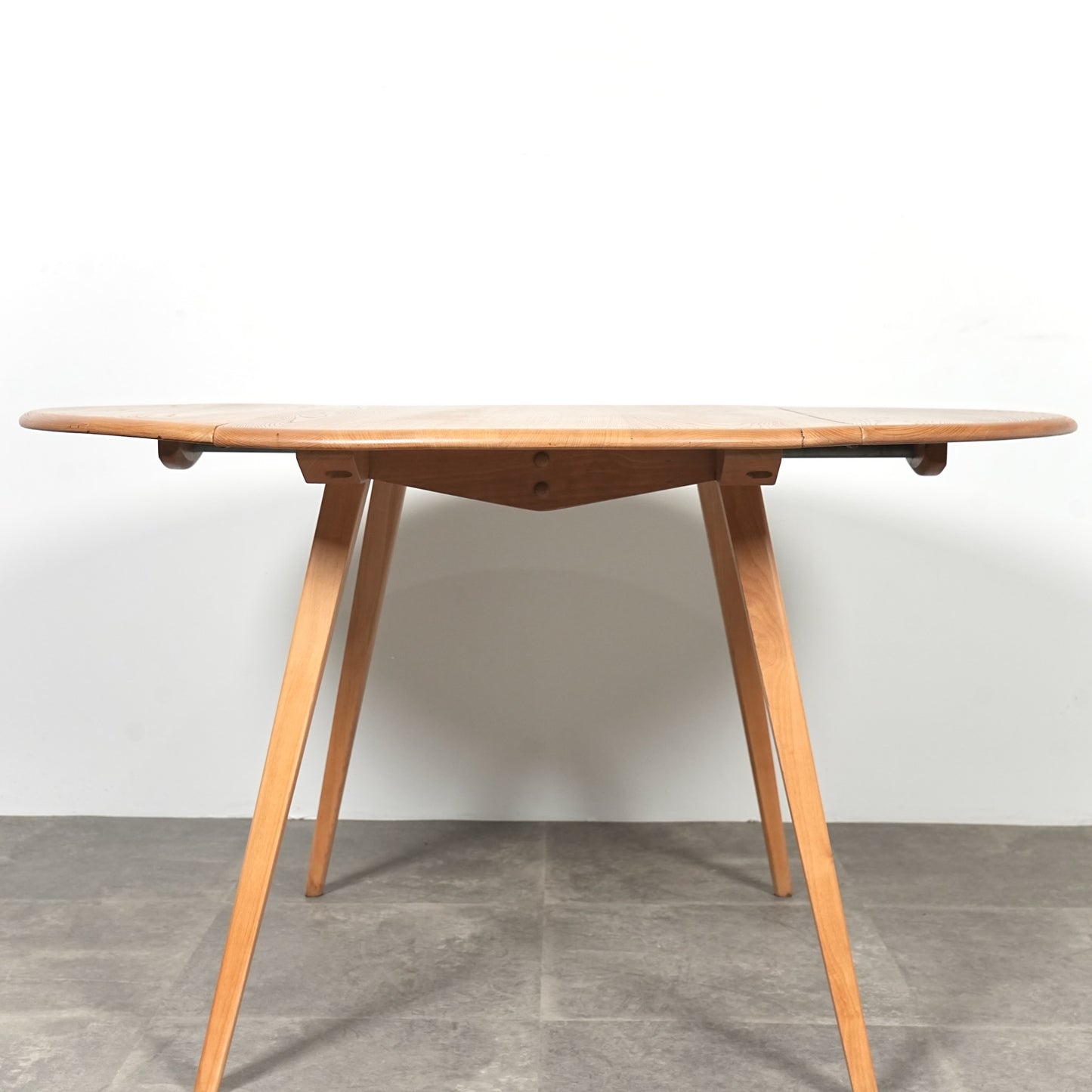 【ERCOL】ヴィンテージ ドロップリーフテーブル(メープル)