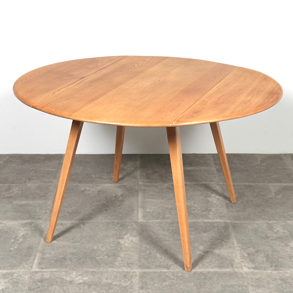 【ERCOL】ヴィンテージ ドロップリーフテーブル(メープル)