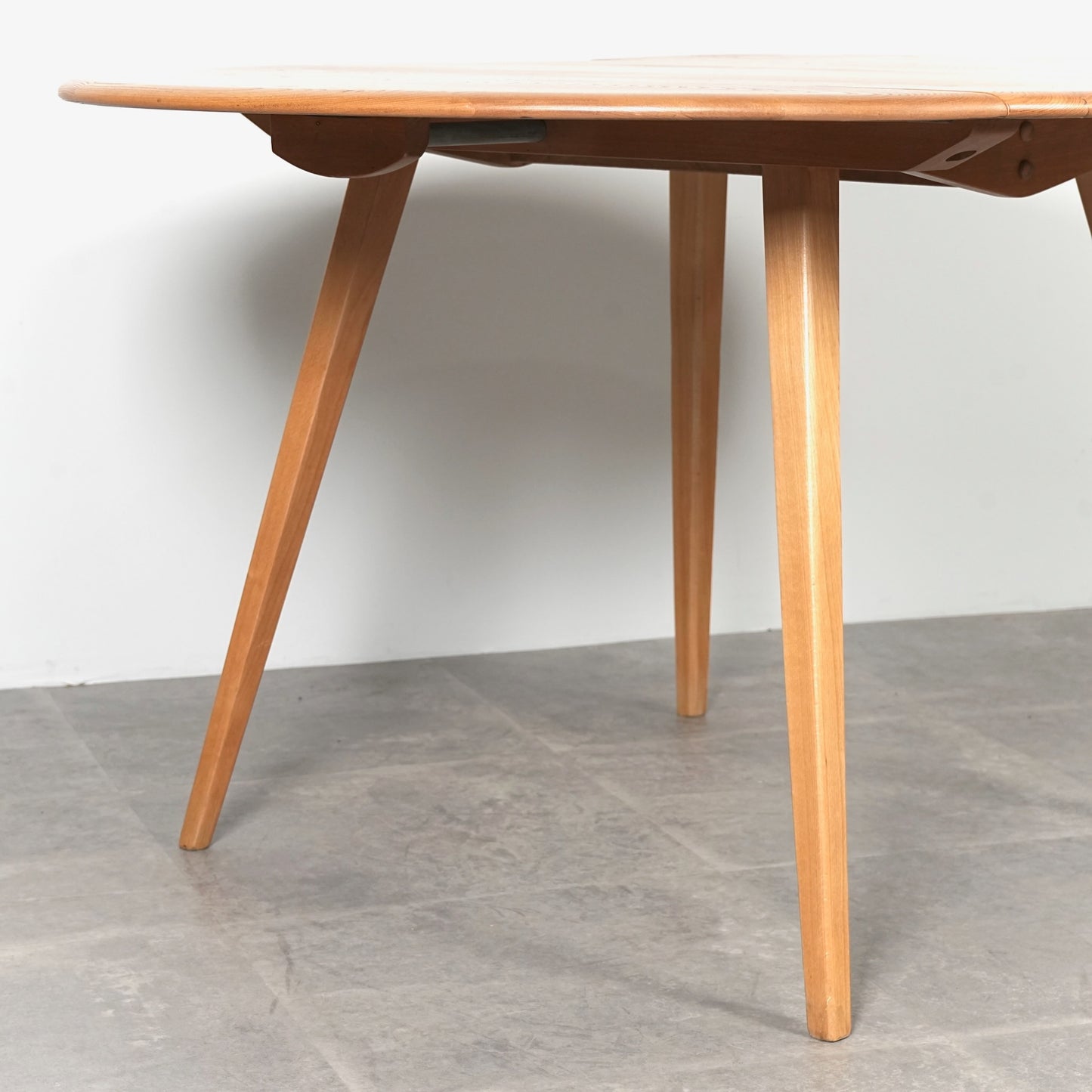 【ERCOL】ヴィンテージ ドロップリーフテーブル(メープル)