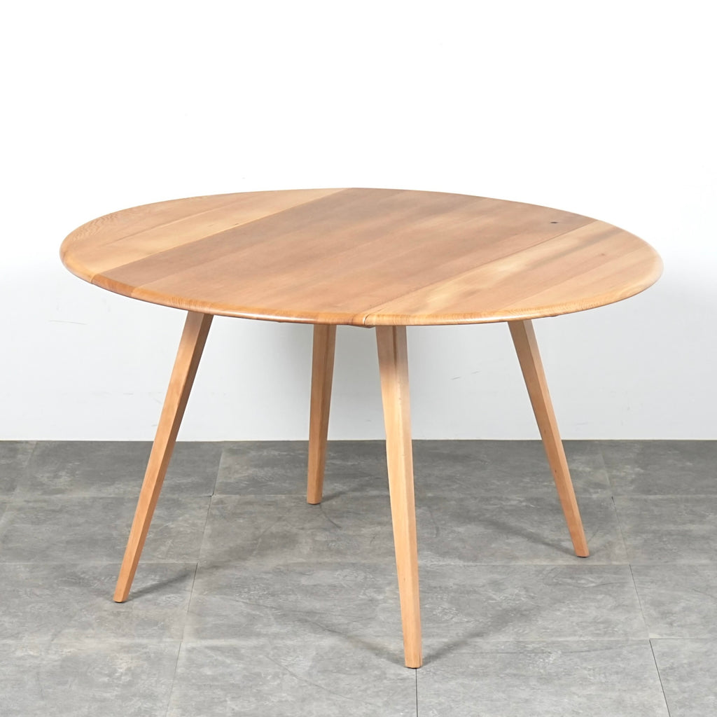 【ERCOL】ヴィンテージ ドロップリーフテーブル(メープル)