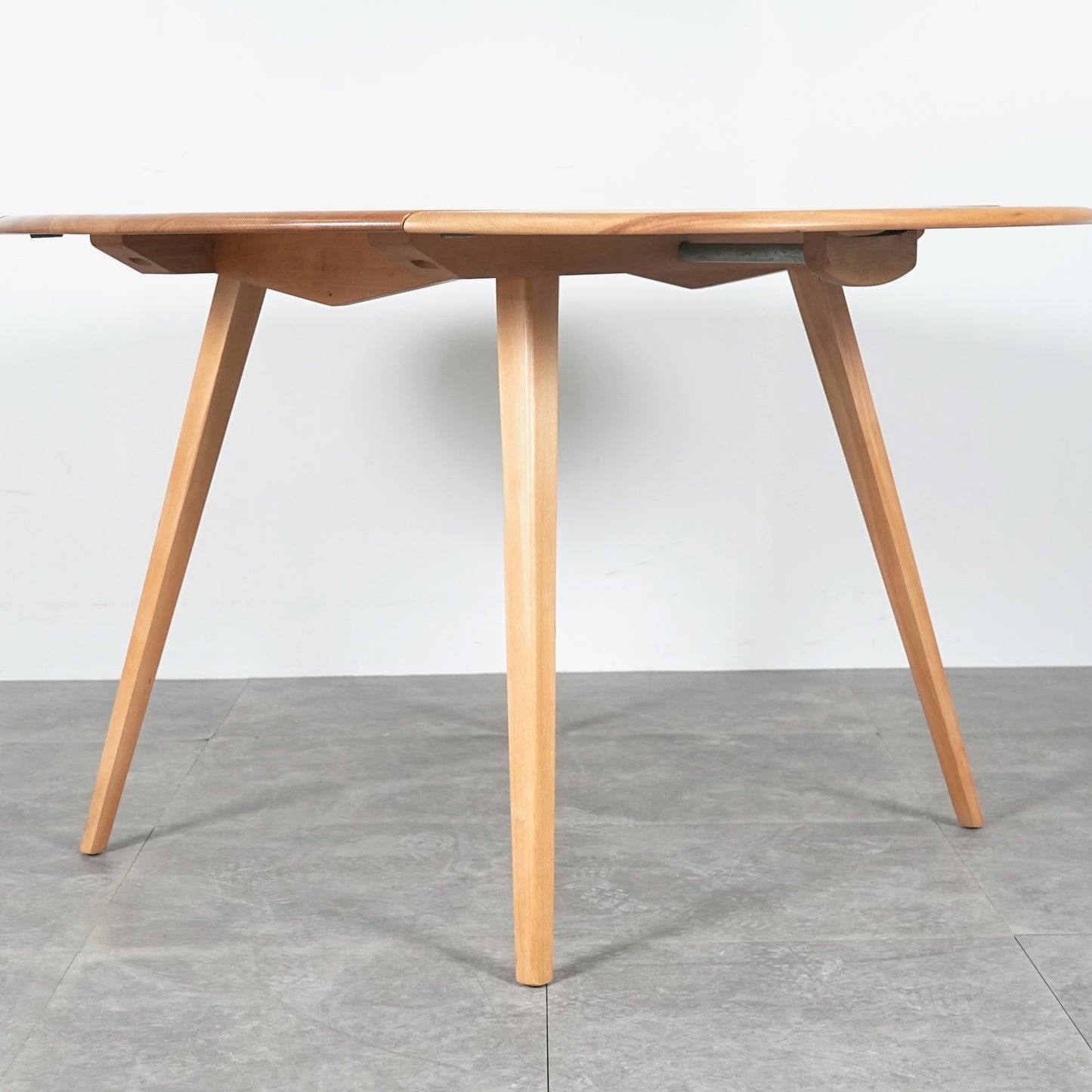 【ERCOL】ヴィンテージ ドロップリーフテーブル(メープル)