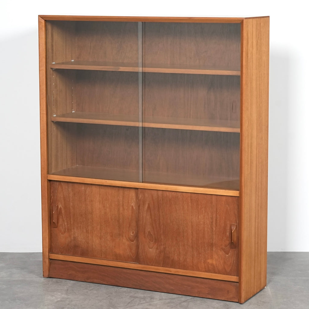 【Herbert E Gibbs】ヴィンテージ ガラスキャビネット