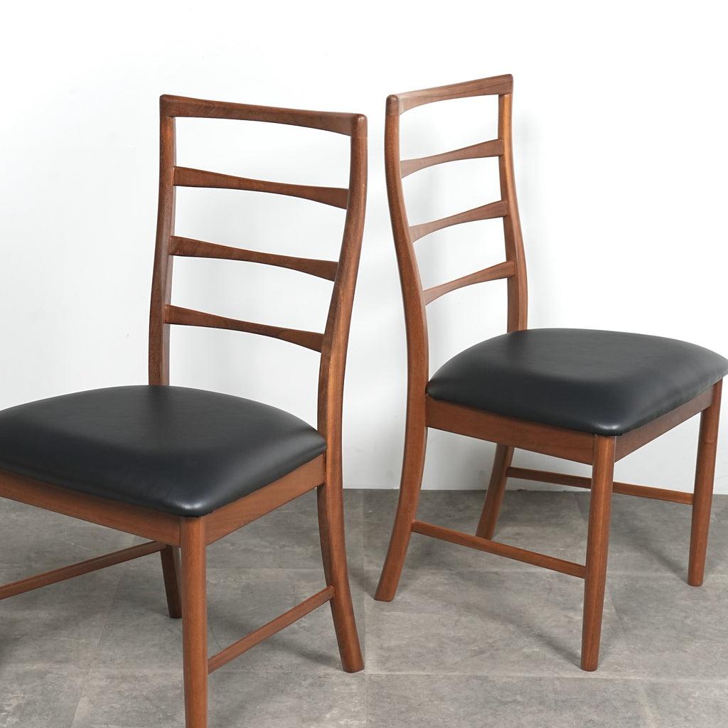 【A.H.McINTOSH】ヴィンテージ ダイニングチェア【張替済】