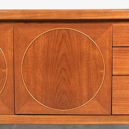 【NATHAN】ヴィンテージ サークルサイドボード