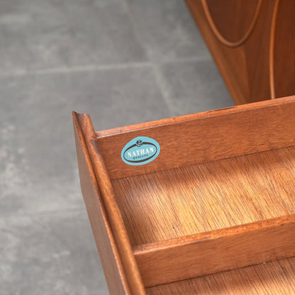 【NATHAN】ヴィンテージ サークルサイドボード