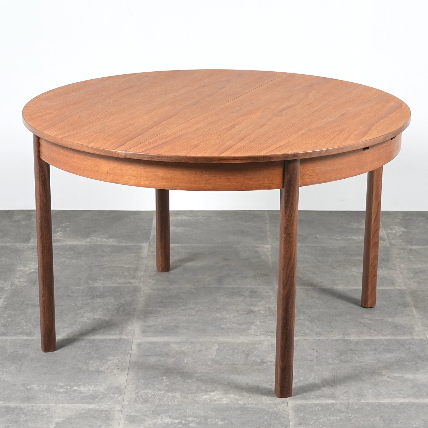 イギリスヴィンテージ エクステンション ラウンドテーブル