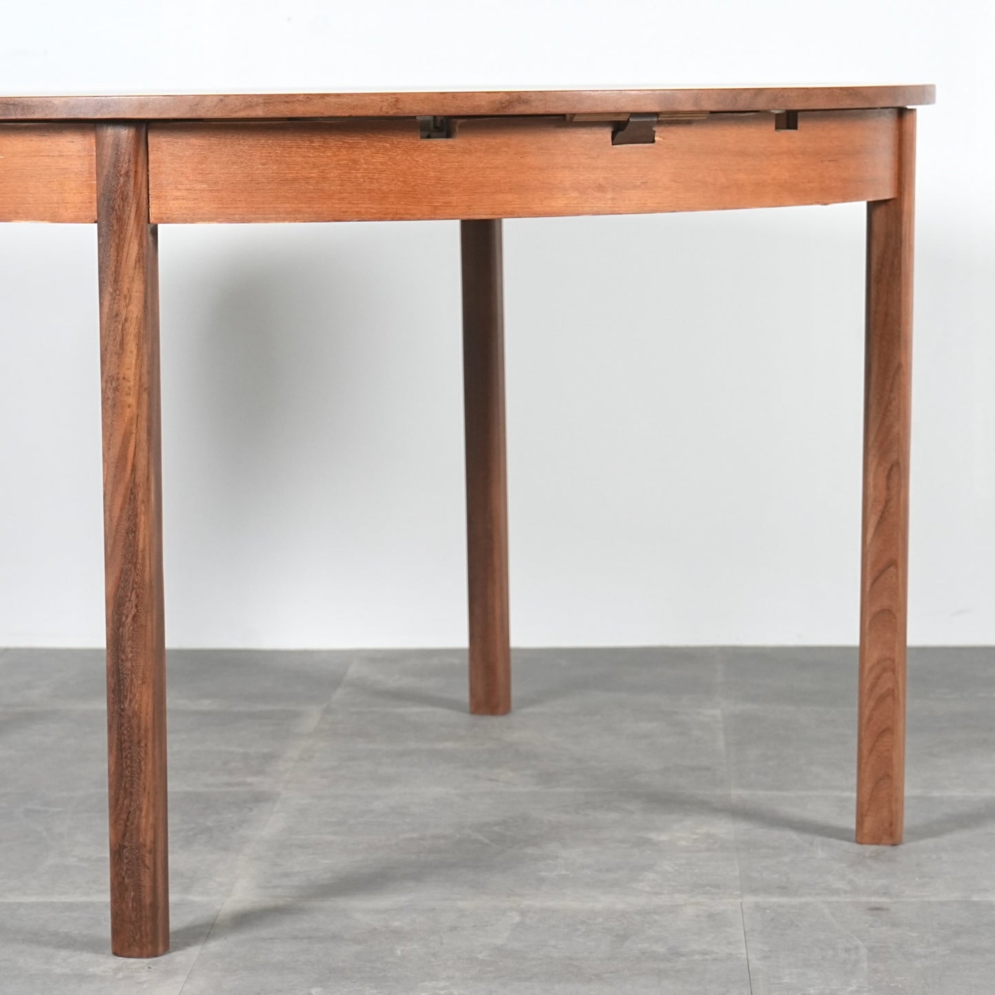 イギリスヴィンテージ エクステンション ラウンドテーブル