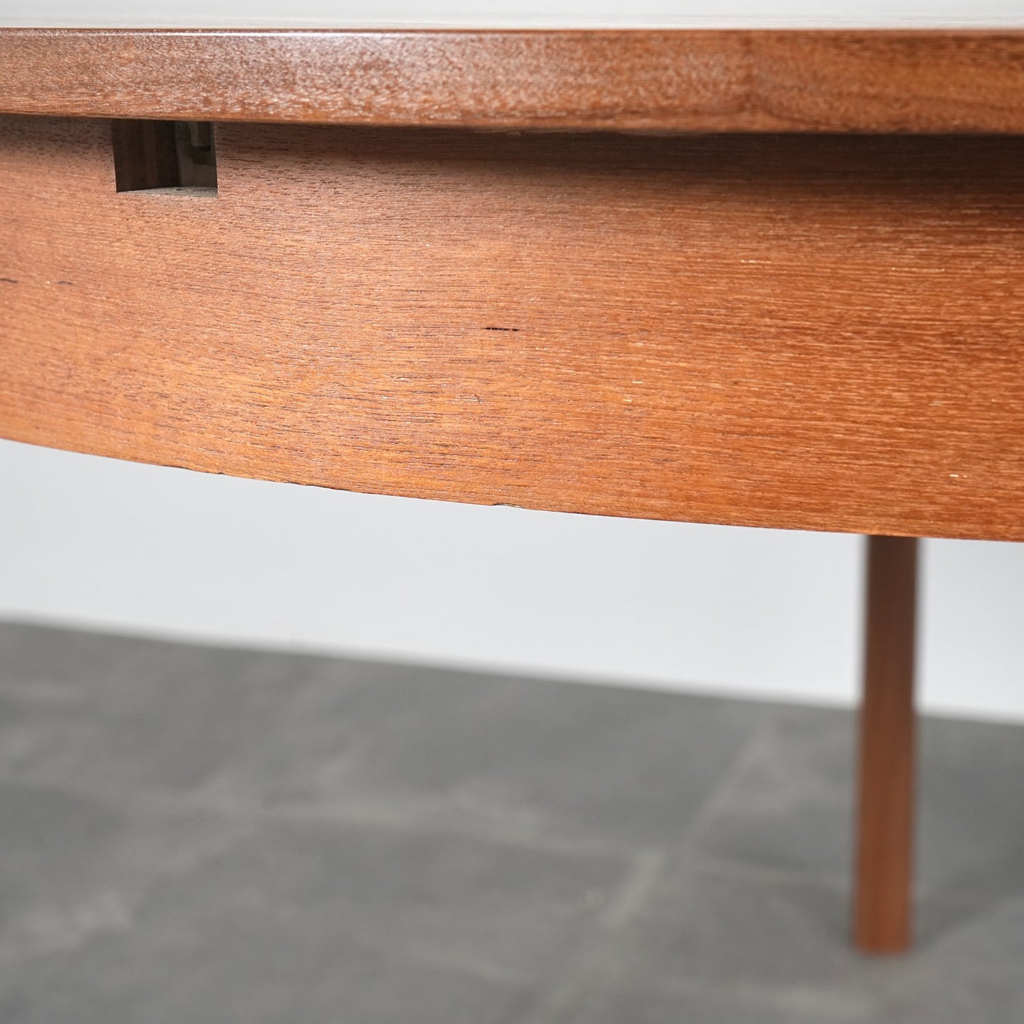 イギリスヴィンテージ エクステンション ラウンドテーブル