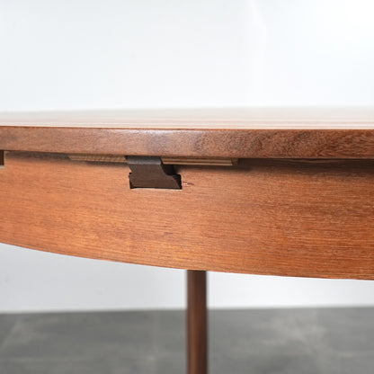 イギリスヴィンテージ エクステンション ラウンドテーブル