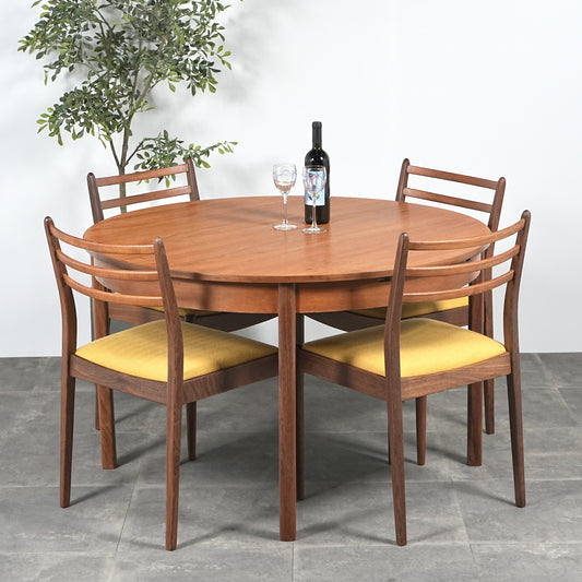 イギリスヴィンテージ エクステンション ラウンドテーブル