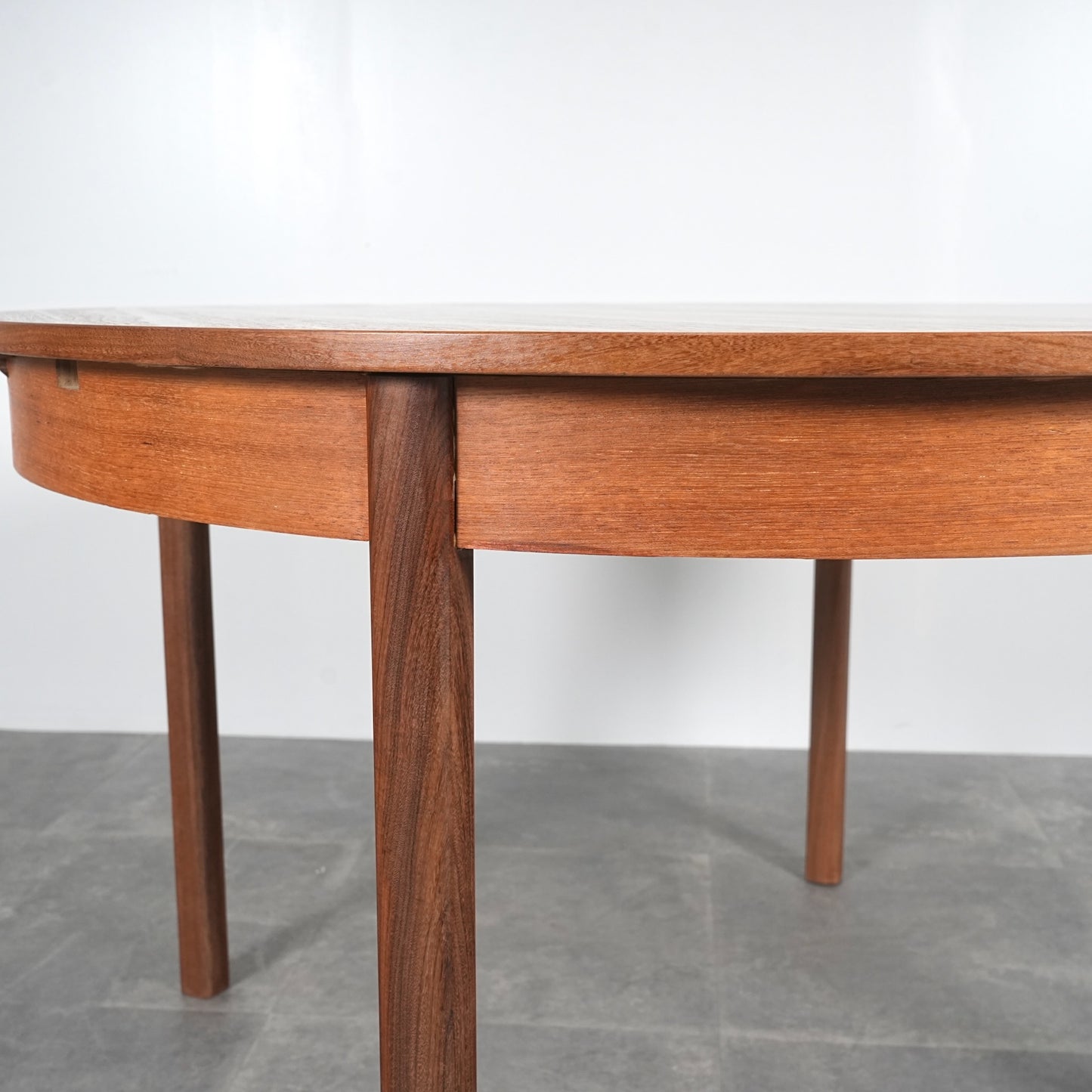 イギリスヴィンテージ エクステンション ラウンドテーブル