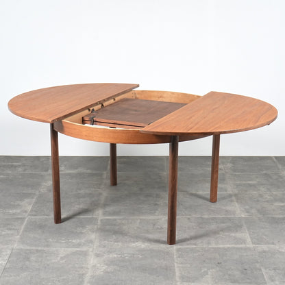 イギリスヴィンテージ エクステンション ラウンドテーブル