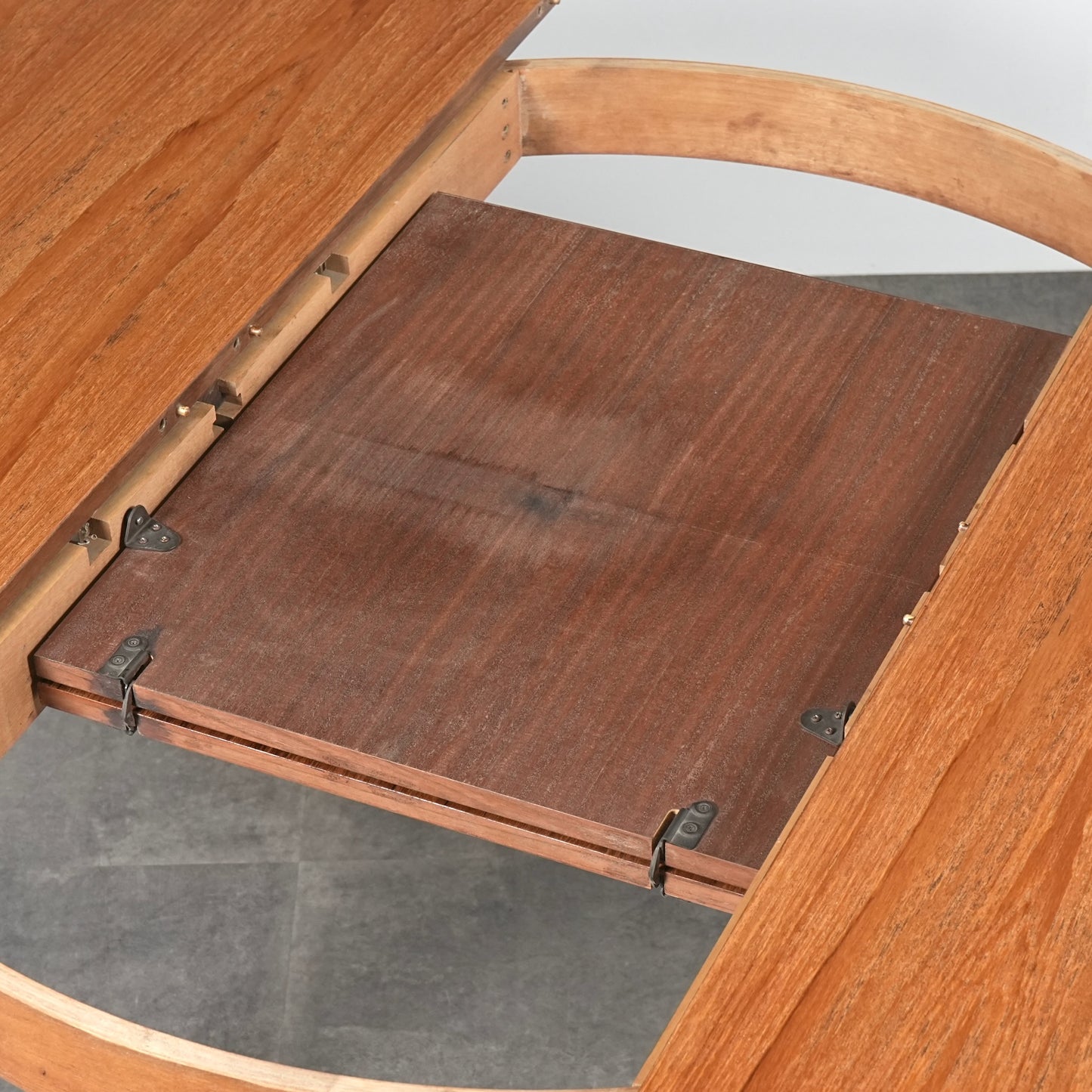 イギリスヴィンテージ エクステンション ラウンドテーブル