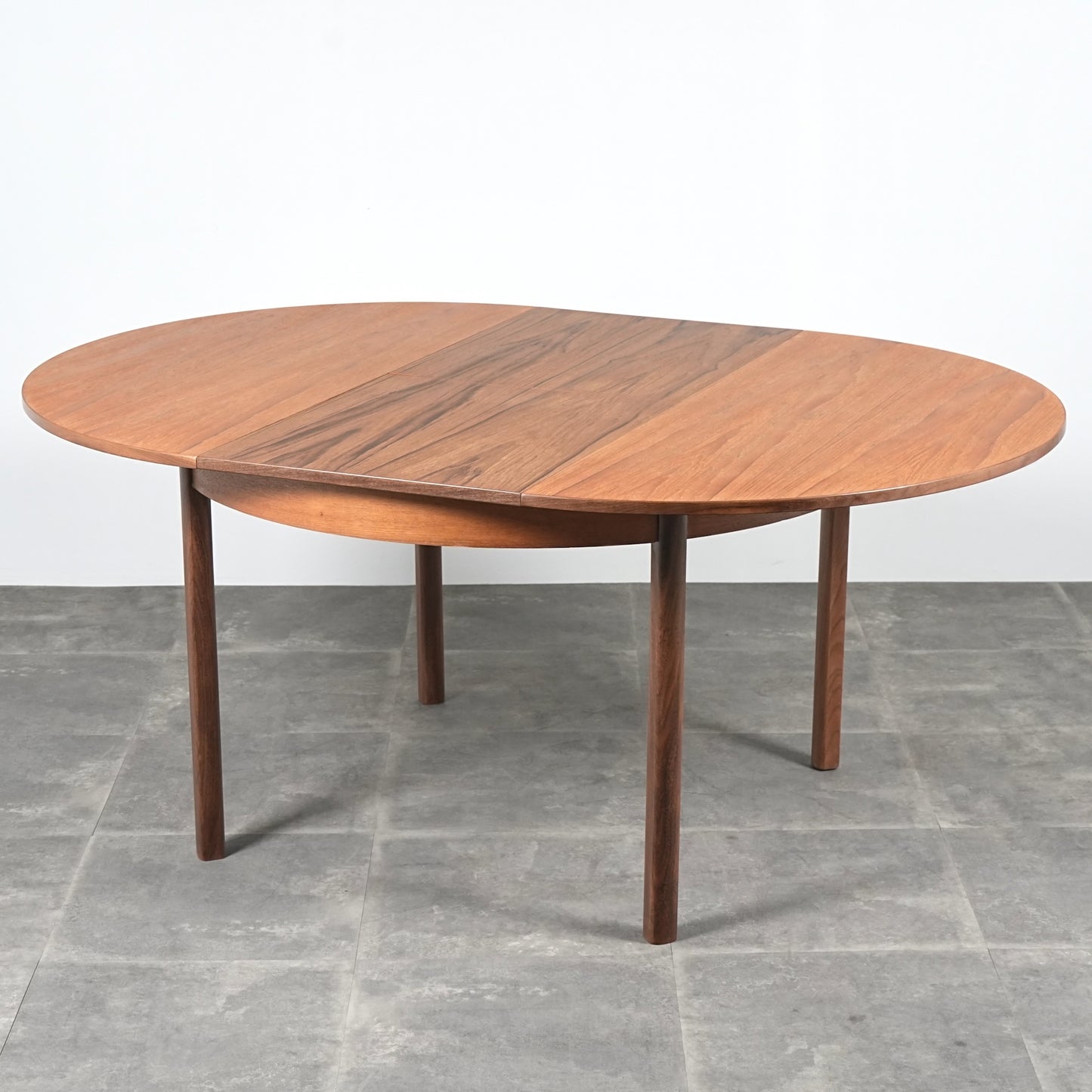 イギリスヴィンテージ エクステンション ラウンドテーブル