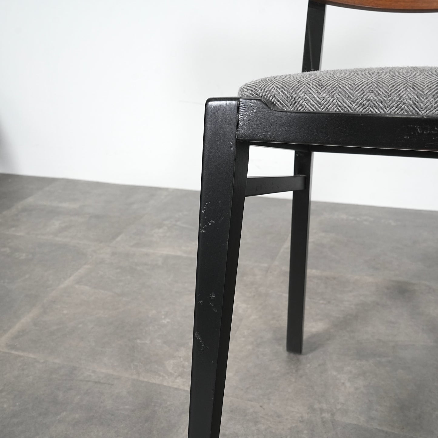 【G-PLAN】Tola & Black ダイニングチェア【張替済】