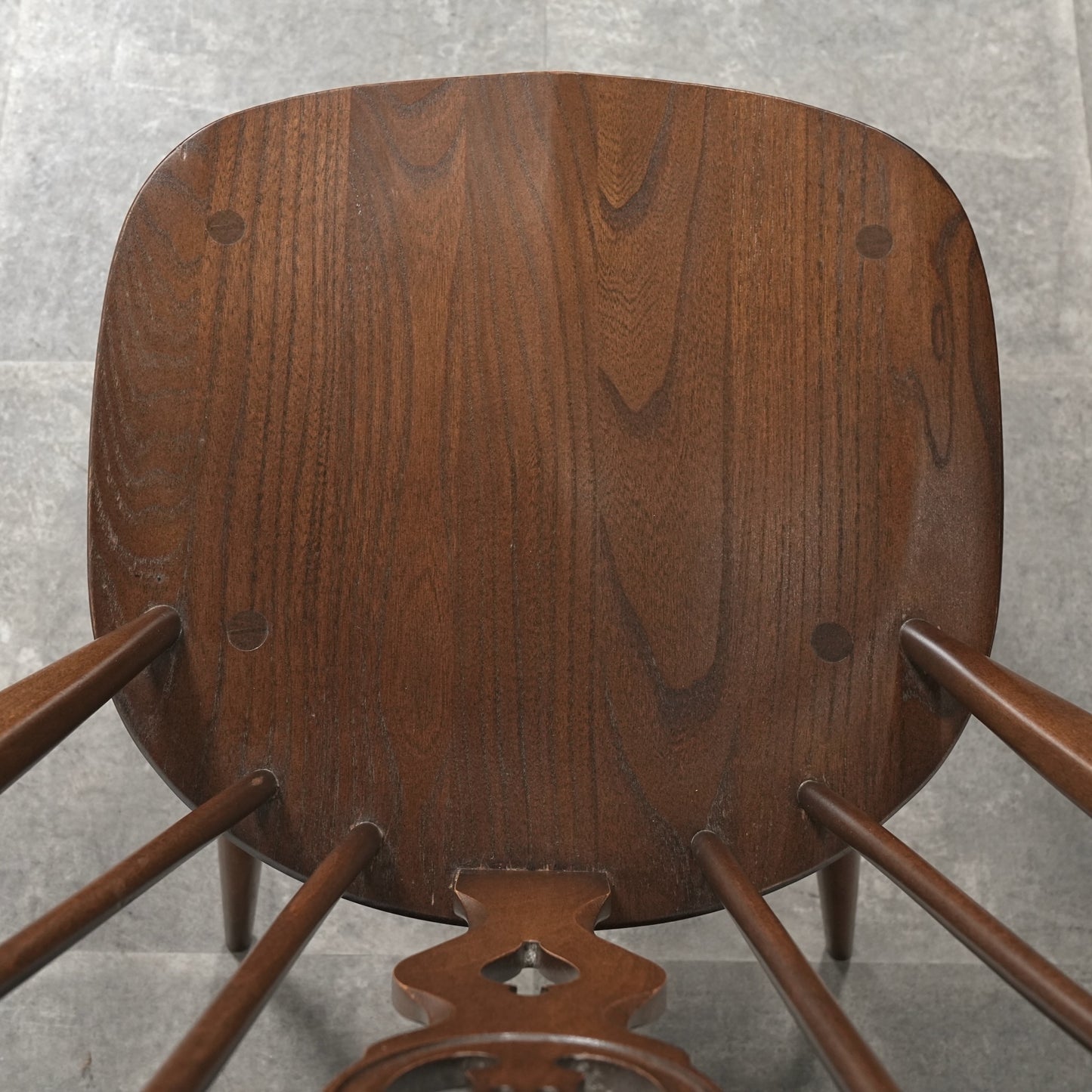 【ERCOL】オールドコロニアル  シスルバックチェア