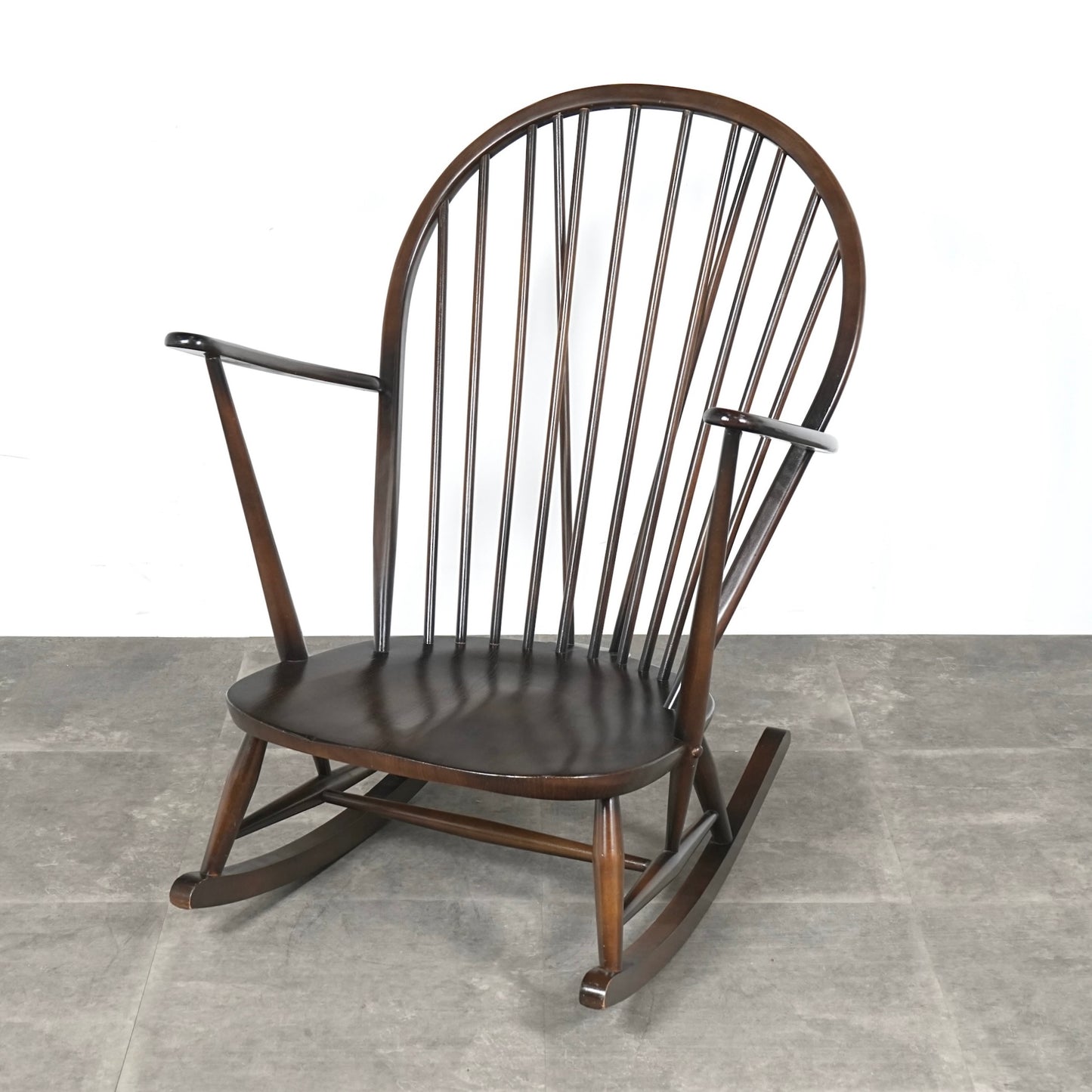 【ERCOL】グランドファザー ロッキングチェア(オールドコロニアル)