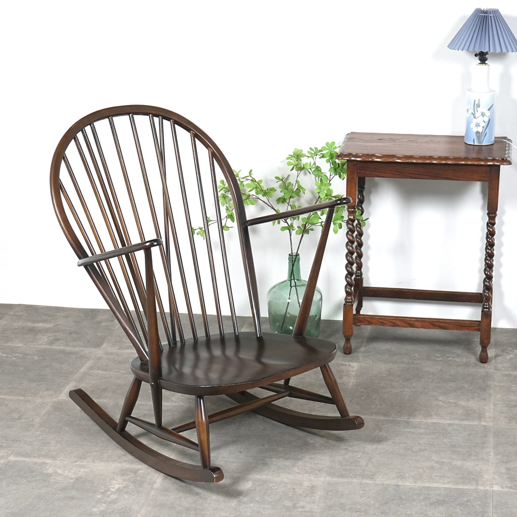 【ERCOL】グランドファザー ロッキングチェア(オールドコロニアル)