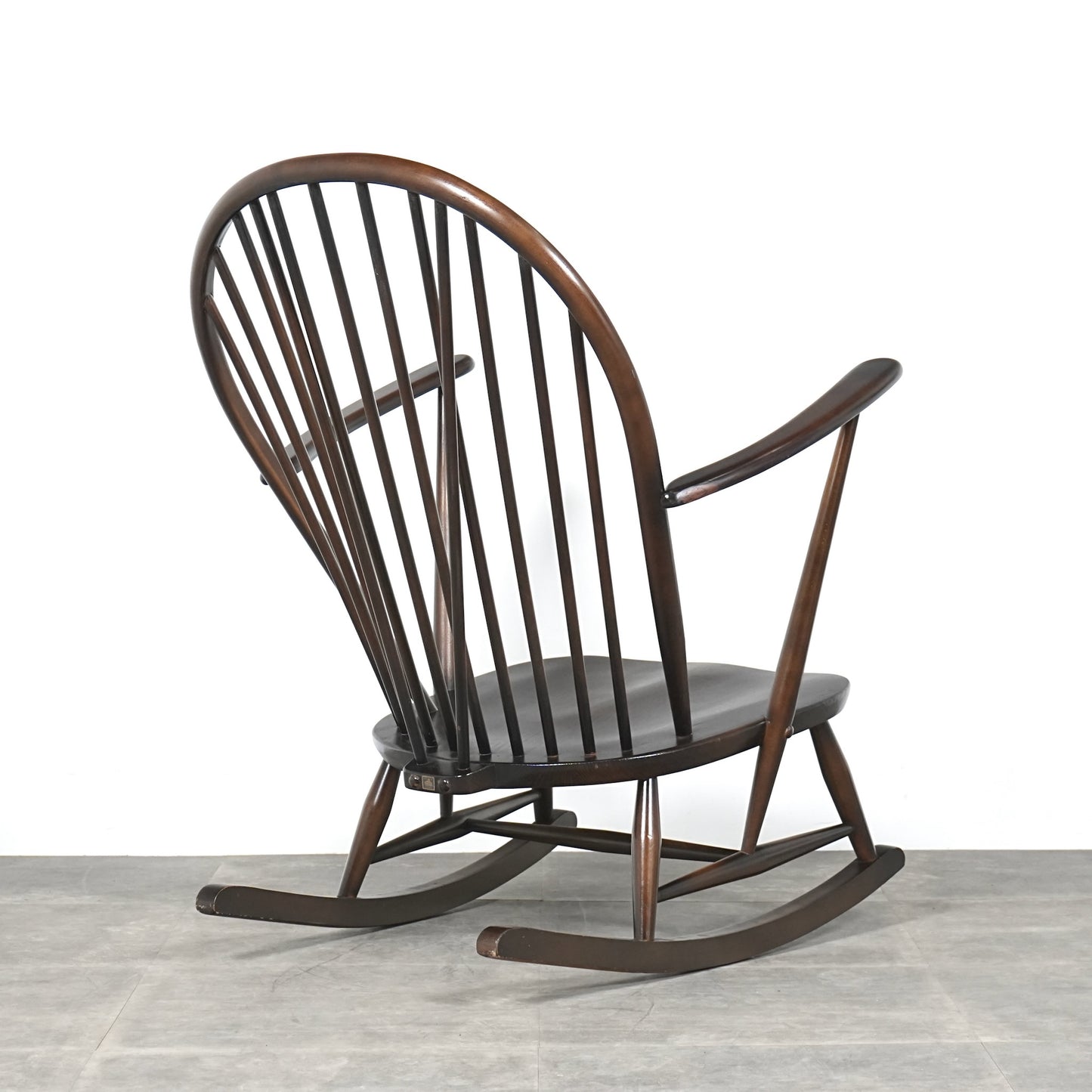 【ERCOL】グランドファザー ロッキングチェア(オールドコロニアル)