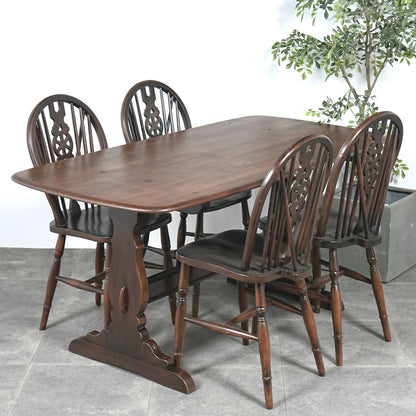 【ERCOL】レクタングルテーブル(オールドコロニアル)