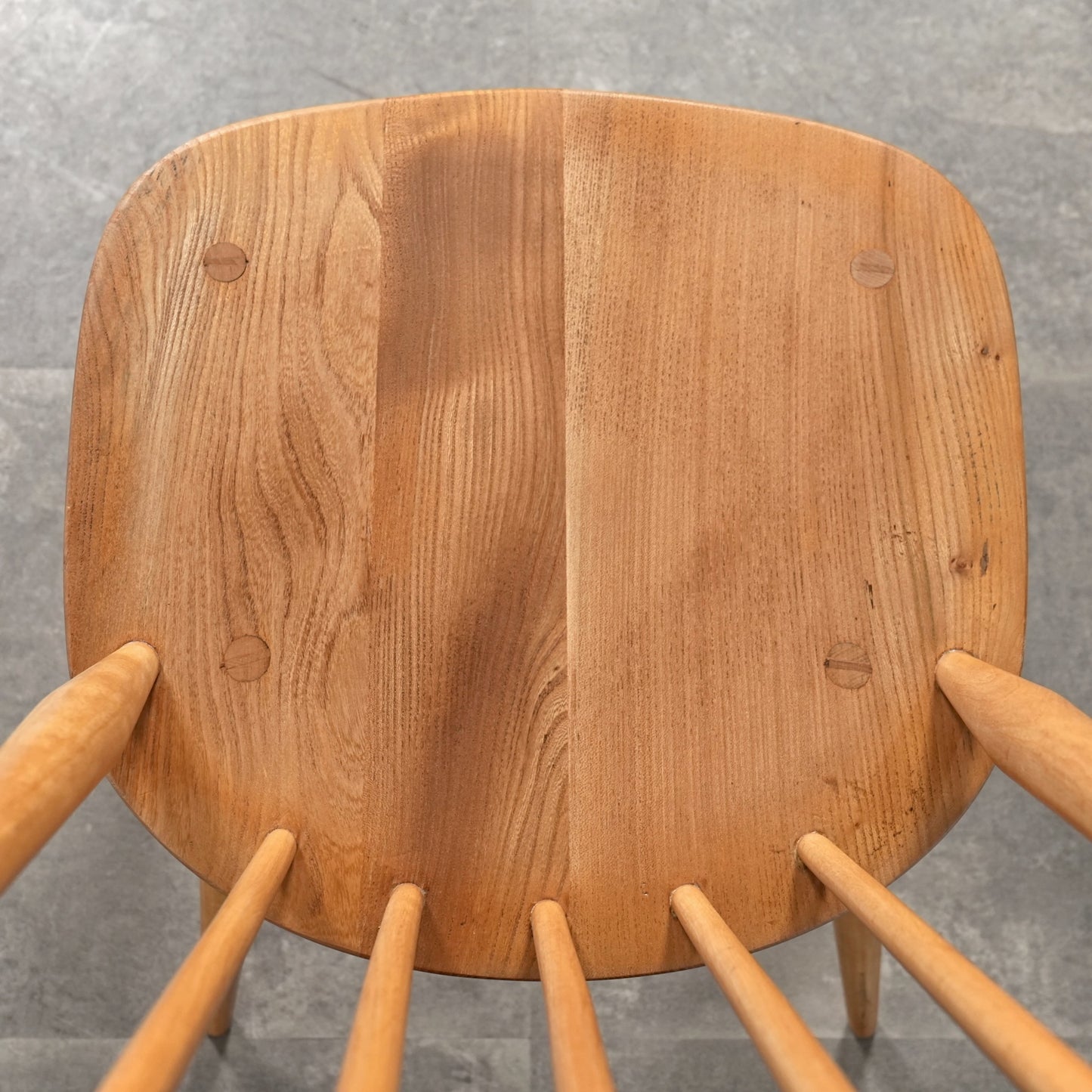 【ERCOL】ヴィンテージ ゴールドスミスチェア(メープル)