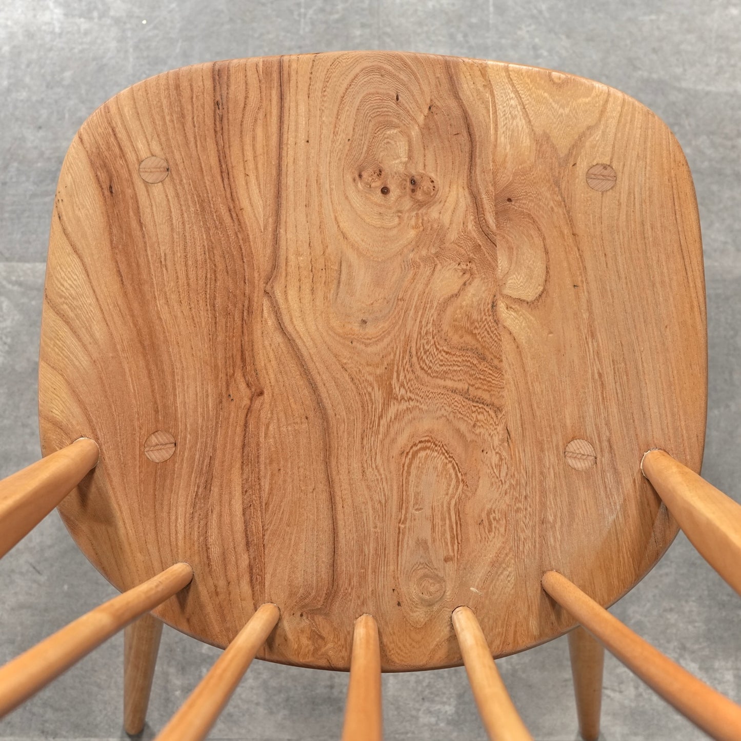【ERCOL】ヴィンテージ クエーカーチェア(メープル)