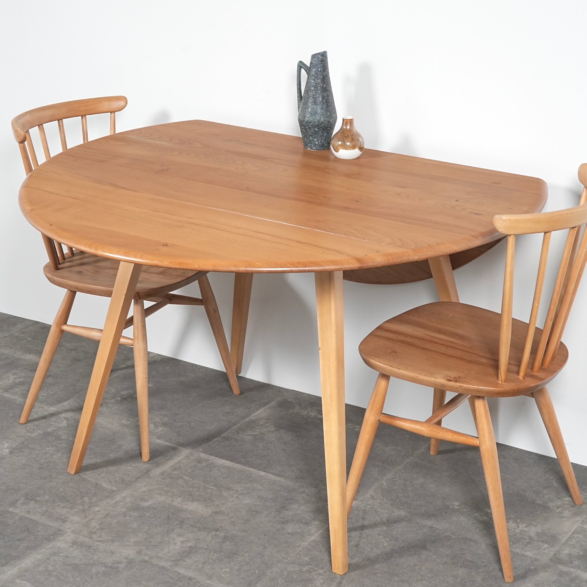 メンテ済・極美品】イギリス ERCOL ヴィンテージ ドロップリーフ 