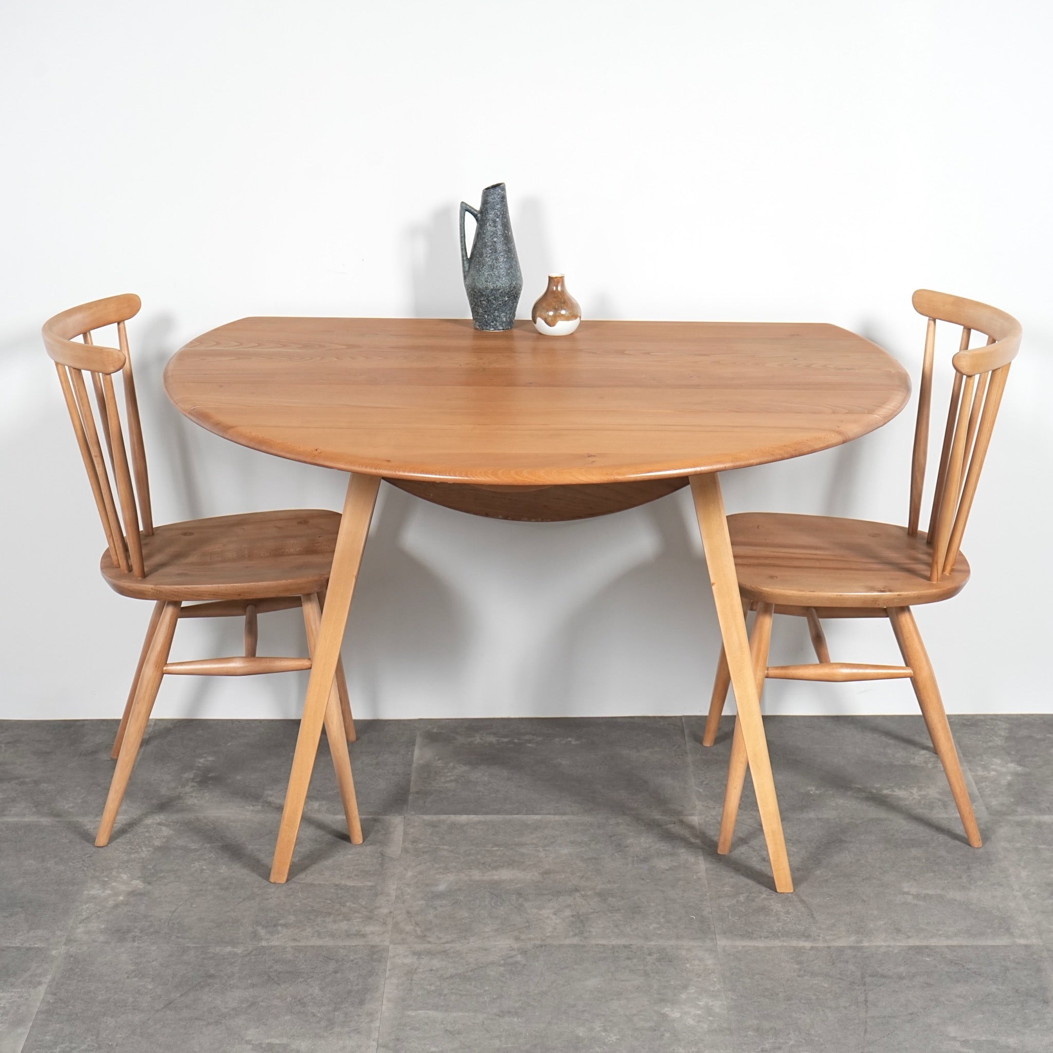 英国 Ercol エルム材 ヴィンテージドロップリーフテーブル ERCOL】ヴィンテージ ドロップリーフテーブル(メープル) – TIME HYPE