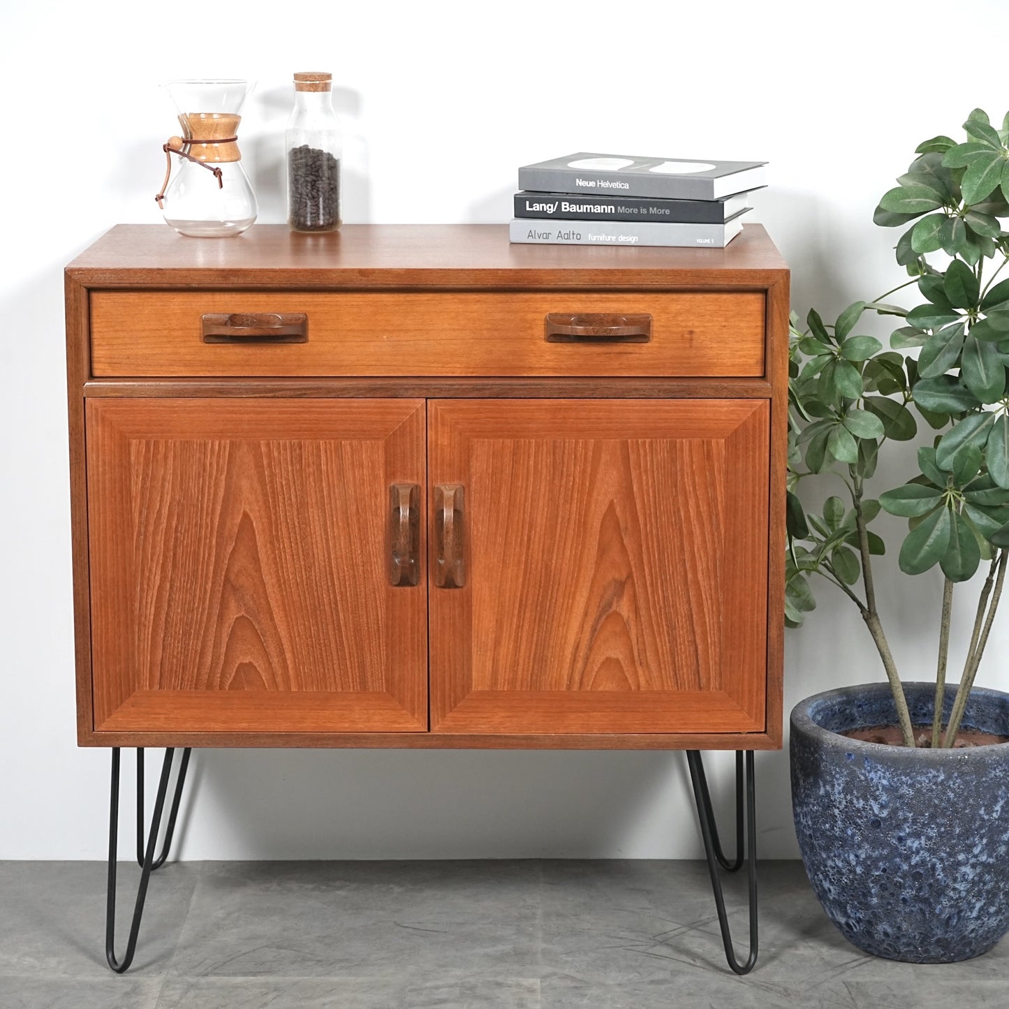 【G-PLAN】Sierra キャビネット(ヘアピンカスタム)