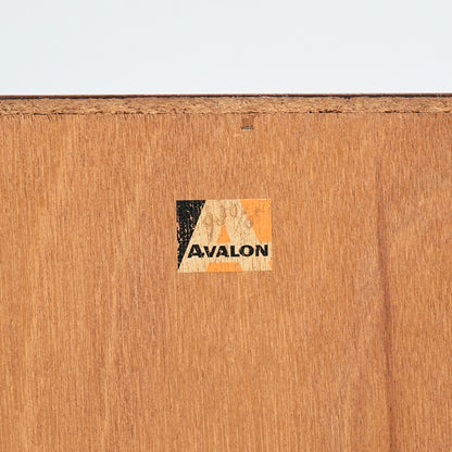 【AVALON】ヴィンテージ ガラスキャビネット